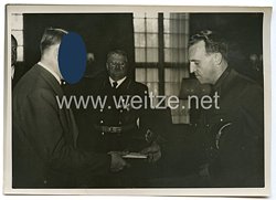 3. Reich Pressefoto: Der Führer Adolf Hitler empfing den neuen rumänischen Gesandten 23.11.1940