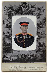Portraitfoto Deutsches Reich: Angehöriger des Königlichen Elisabeth Garde Grenadier Rgt. 3 (mit Schießauszeichnung)