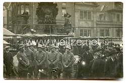 Foto Weimarer Republik: Angehörige des Stahlhelmbundes in Wuppertal