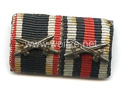 Bandspange eines Veteranen des 1. Weltkriegs und späteren Wehrmachts-Angehörigen 