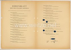 Ehrenblatt des deutschen Heeres - Ausgabe vom 25. Mai 1944