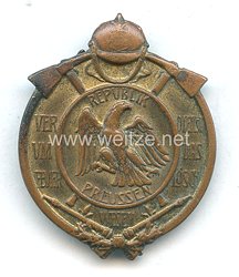 Freistaat Preußen Feuerwehr-Erinnerungsabzeichen, 1925-1933