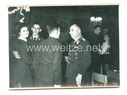 III. Reich Foto, Offizier mit Bürgermeisterkette
