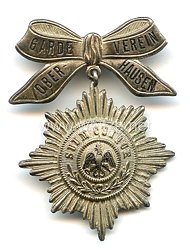 Preußen - Zivilabzeichen für ehemalige Angehörige der Preußischen Garde-Regimenter 