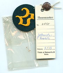 Wehrmacht Heer Ärmelabzeichen für Zahlmeister Anwärter / Verwaltungsunteroffiziere