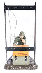 Lineol - Heer Soldat mit Fernsprechvermittlung und Rahmenantenne