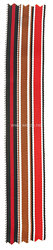 Originales Band zur Medaille zur Erinnerung an den 1. Oktober 1938, Eisernes Kreuz 2. Klasse 1939 und Schutzwall-Ehrenzeichen