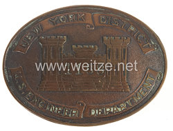 USA Army I.D Tag "New York District US Engineer Departement" 