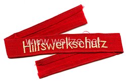 III. Reich "Hilfs-Werkschutz" Ärmelband