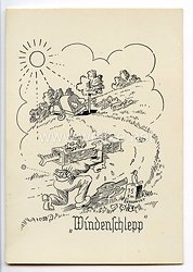 Deutscher Luftsport-Verband ( DLV ) - Propaganda-Postkarte - " Windenschlepp "