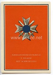 III. Reich - farbige Propaganda-Postkarte - " Die Kriegsorden des Grossdeutschen Reiches " - Nr. 10