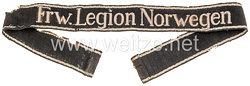 Waffen-SS Ärmelband für Mannschaften der "Freiwilligen Legion Norwegen"