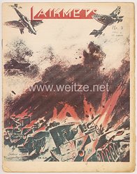 III. Reich / Estland - Zeitschrift " Laikmets " - Jahrgang 1942 Nr. 4