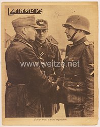 III. Reich / Estland - Zeitschrift " Laikmets " - Jahrgang 1943 Nr. 12