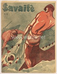 III. Reich / Litauen - Zeitschrift " Savaitė " - Jahrgang 1942 Nr. 15
