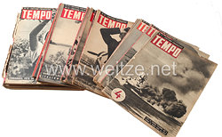 III. Reich - Konvolut von 30 Heften der italienischen Zeitschrift 