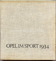 III. Reich - Autosport - Opel im Sport 1934