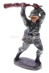 Elastolin - Heer Soldat mit Gewehr zuschlagend " Kolbenschläger "