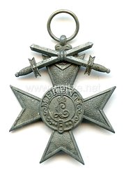 Bayern Militär-Verdienst-Kreuz 3.Klasse mit eisernen Schwertern 1917