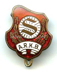 Sozialismus - Arbeiter-Rad- und Kraftfahrerbund " Solidarität " ( ARKB ) - Mitgliedsabzeichen 3. Form