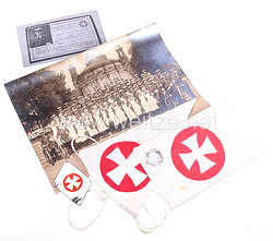 Weimarer Republik Rotes Kreuz: Nachlass eines Angehörigen des Samariter-Verein