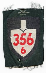 Reichsarbeitsdienst (RAD) Ärmelspaten für Mannschaften Abteilung 6/356 Neusiedl am See, Arbeitsgau 35 Niederdonau 
