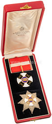 Orden der Italienischen Krone Kommandeurkreuz und Bruststern