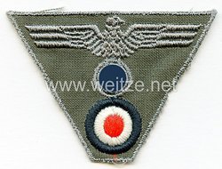 Wehrmacht Heer Mützenemblem für die Einheitsfeldmütze M 43 für Mannschaften