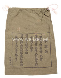 Japan World War 2, bag for documents and personal effects of the soldier 