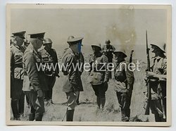 III. Reich Pressefoto: Marschall Antonescu besichtigt rumänische Küstenstellungen am Asowschen Meer 7.7.1942