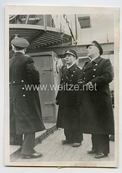 III. Reich Pressefoto: Finnischer Marinebesuch an der Kanalküste 15.5.1942