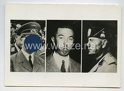 III. Reich Pressefoto: Zum ersten Jahrestag des Dreimächtepaktes 27.9.1941