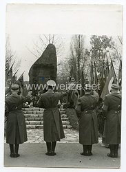 III. Reich Pressefoto: Ehrung der Gefallenen der Bewegung in Berlin 9.11.1941