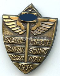 III. Reich - Braune Messe Schwäb. Gmünd 12.-20. Mai 1934