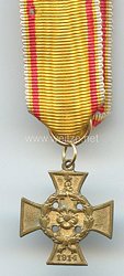 Lippe-Detmold Kriegsverdienstkreuz 1914 - Miniatur