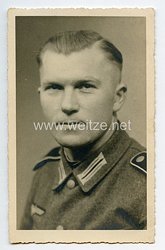 Wehrmacht Portraitfoto, Soldat der Infanterie