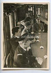 III. Reich - Propaganda-Postkarte - " Adolf Hitler - Compiègne 1940 - Die französische Delegation "