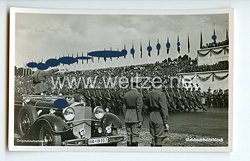 III. Reich - Propaganda-Postkarte - " Adolf Hitler - Reichsparteitag - Reichsarbeitsdienst "
