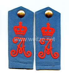 Preußen Paar Schulterklappen für Mannschaften im Königin Augusta Garde-Grenadier-Regiment Nr. 4