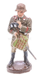 Elastolin - Heer Offizier stehend mit Fernglas und Karte