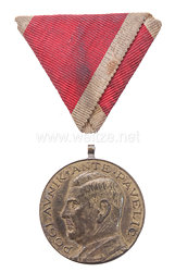Kroatien, Ante Pavelic bronzene Tapferkeitsmedaille 1941
