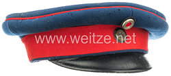 Preußen Schirmmütze für einen Offizier der Reserve/ Landwehr-Infanterie