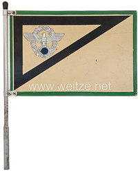 III. Reich Polizei KFZ-Stander für Kommandeure oder Inspekteure der Ordnungspolizei