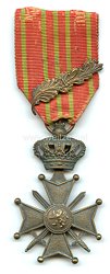 Belgien "Croix de Guerre 1914-1918, Croix Albert 1er " mit Palme