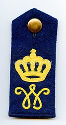 Braunschweig Einzel Schulterklappe für Mannschaften im Infanterie-Regiment Nr. 92