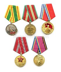 Sowjetunion und Russland: 5 Auszeichnungen 