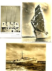 Kriegsmarine - Konvolut von verschiedenen Postkarten