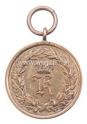Württemberg Medaille "Für treuen Dienst in einen Feldzug" für den Feldzug 1866