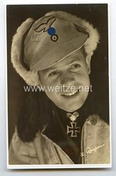 Luftwaffe - Nachkriegsunterschrift von Ritterkreuzträger Max Stotz