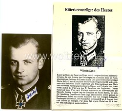Kriegsmarine - Nachkriegsunterschrift von Ritterkreuzträger Wilhelm Kubel